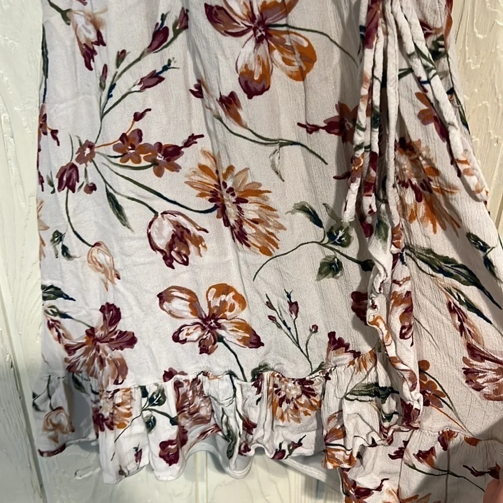 ALTAR’D State Floral Wrap Dress, Size S